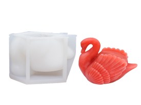 Molde silicona cisne 